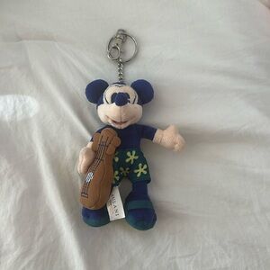 Disney Blue and Green Mickey Keychain